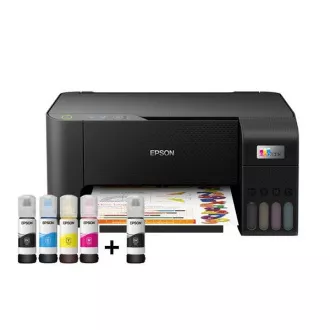 EPSON tintanyomtató EcoTank L3210, 3 az 1-ben, A4, 1440x5760 dpi, 33 oldal percenként, USB
