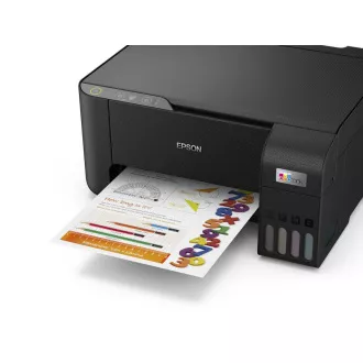 EPSON tintanyomtató EcoTank L3210, 3 az 1-ben, A4, 1440x5760 dpi, 33 oldal percenként, USB