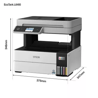 EPSON nyomtató tinta EcoTank L6460, 3in1, A4, 1200x4800dpi, 37 oldal/perc, USB, Duplex, 5 év garancia ingyenes regisztráció után EPSON nyomtató tinta EcoTank L6460, 3in1, A4, 1200x4800dpi, 37 oldal/perc, USB, Duplex, 5 év garancia ingyenes regisztráció után