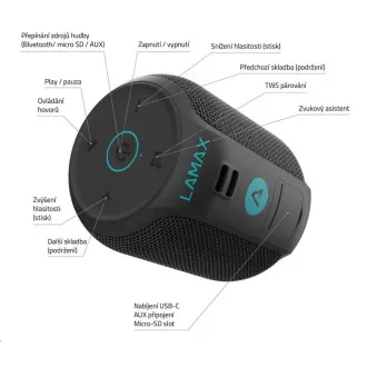 LAMAX Sounder2 Mini Bluetooth hangszóró