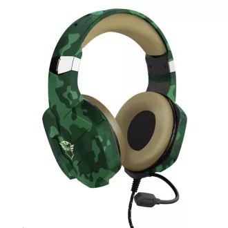 TRUST fejhallgató GXT 323C Carus Gaming Headset, jungle camo TRUST fejhallgató GXT 323C Carus Gaming Headset, jungle camo
