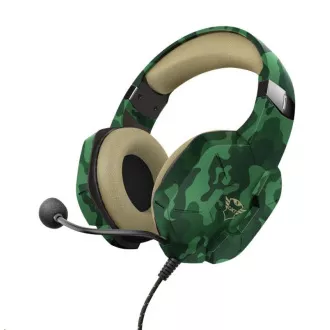 TRUST fejhallgató GXT 323C Carus Gaming Headset, jungle camo TRUST fejhallgató GXT 323C Carus Gaming Headset, jungle camo