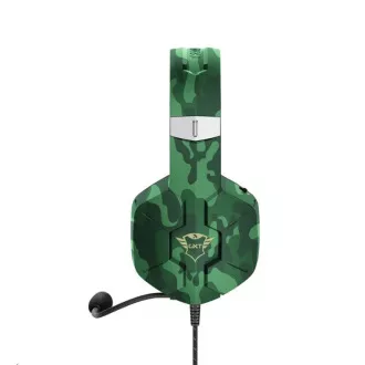 TRUST fejhallgató GXT 323C Carus Gaming Headset, jungle camo TRUST fejhallgató GXT 323C Carus Gaming Headset, jungle camo