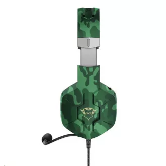 TRUST fejhallgató GXT 323C Carus Gaming Headset, jungle camo TRUST fejhallgató GXT 323C Carus Gaming Headset, jungle camo