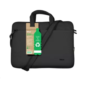 TRUST Laptop Case 16" Bologna Slim Laptop Bag Eco, fekete