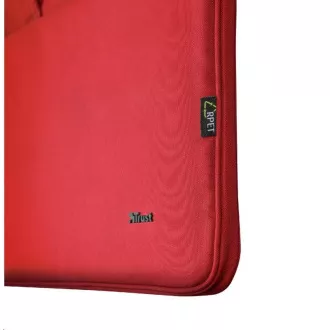 TRUST Laptop Case 16" Bologna Slim Laptop Bag Eco, piros TRUST Laptop Case 16" Bologna Slim Laptop Bag Eco, piros
