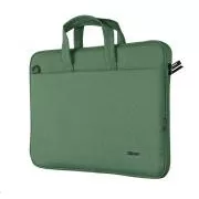 TRUST Laptop Case 16" Bologna Slim Laptop Bag Eco, zöld