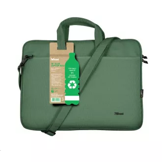 TRUST Laptop Case 16" Bologna Slim Laptop Bag Eco, zöld TRUST Laptop Case 16" Bologna Slim Laptop Bag Eco, zöld