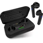 CONNECT IT fülbe helyezhető fejhallgató True Wireless SonicBass mikrofonnal, fekete