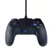 GEMBIRD gamepad PD-PS4U-01 PS4-hez és PC-hez, rezgő, 3m