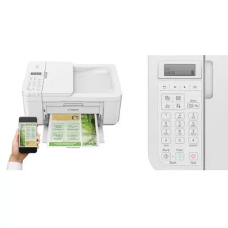 Canon PIXMA TR4651 nyomtató fehér - színes, MF (nyomtatás, fénymásoló, szkennelés, felhő), ADF, USB, Wi-Fi, Bluetooth - Használt