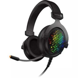 CONNECT IT gaming fejhallgató 7.1 mikrofonnal, EVOGEAR Ed.3, USB, fekete