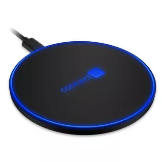 CONNECT IT vezeték nélküli töltő WiFast, 10 W, fekete
