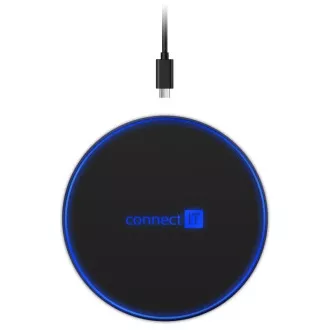 CONNECT IT vezeték nélküli töltő WiFast, 10 W, fekete