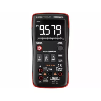 Extol Premium 8831251 Digitális multiméter, invertált kijelző, True RMS, automatikus tartományválasztás
