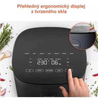 Cosori L501 PRO 4.7L - forrólevegős sütő 5x nyárs és grill. Grill Cosori L501 PRO 4.7L - forrólevegős sütő 5x nyárs és grill. Grill