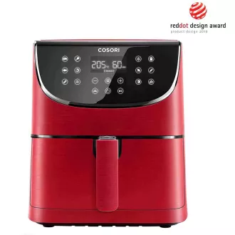 Cosori CP158-AF PREMIUM - 5,5 literes forrólevegős fritőz 5x nyárs és grill. rács, piros Cosori CP158-AF PREMIUM - 5,5 literes forrólevegős fritőz 5x nyárs és grill. rács, piros