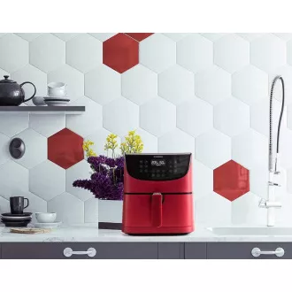 Cosori CP158-AF PREMIUM - 5,5 literes forrólevegős fritőz 5x nyárs és grill. rács, piros Cosori CP158-AF PREMIUM - 5,5 literes forrólevegős fritőz 5x nyárs és grill. rács, piros