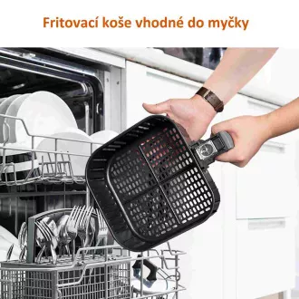 Cosori CP158-AF PREMIUM - 5,5 literes forrólevegős fritőz 5x nyárs és grill. rács, piros Cosori CP158-AF PREMIUM - 5,5 literes forrólevegős fritőz 5x nyárs és grill. rács, piros
