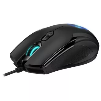 GENIUS egér GX GAMING AMMOX X1 600, vezetékes, 3200 dpi, RGB háttérvilágítás, USB, fekete