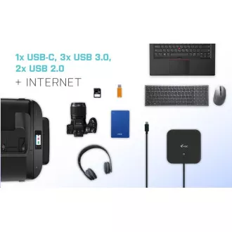 i-tec USB-C HDMI DP dokkolóállomás, Power Delivery 100 W i-tec USB-C HDMI DP dokkolóállomás, Power Delivery 100 W