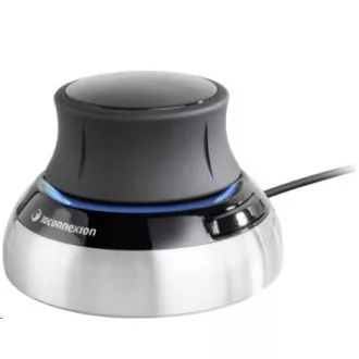 3Dconnexion SpaceMouse Compact 3DX-700059, fekete, ezüst 3Dconnexion SpaceMouse Compact 3DX-700059, fekete, ezüst