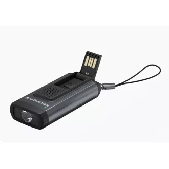 LEDLENSER zseblámpa személyi riasztóval K6R SAFETY GREY - Doboz