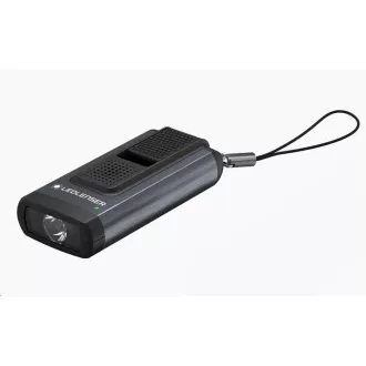 LEDLENSER zseblámpa személyi riasztóval K6R SAFETY GREY - Doboz