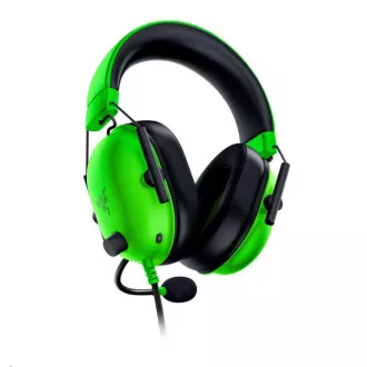 RAZER fejhallgató Blackshark V2 X, vezetékes, zöld