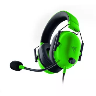 RAZER fejhallgató Blackshark V2 X, vezetékes, zöld
