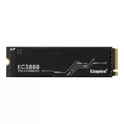 Kingston SSD 4TB (4096GB) KC3000 M.2 2280 NVMe™ PCIe Gen 4 (R 7000MB/s; W 7000MB/s)