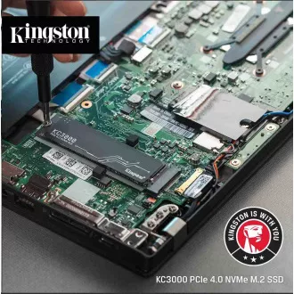 Kingston SSD 4TB (4096GB) KC3000 M.2 2280 NVMe™ PCIe Gen 4 (R 7000MB/s; W 7000MB/s)
