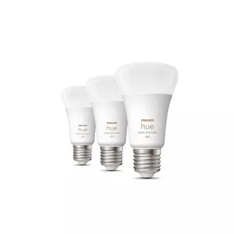 PHILIPS Hue White and Color Ambiance 6,5W 800 E27 3db PHILIPS Hue White and Color Ambiance 6,5W 800 E27 3db