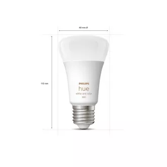 PHILIPS Hue White and Color Ambiance 6,5W 800 E27 3db PHILIPS Hue White and Color Ambiance 6,5W 800 E27 3db