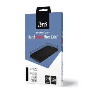 3mk edzett üveg HardGlass Max Lite fekete Apple iPhone 13 / 13 Pro iPhone 13 / 13 Pro készülékhez