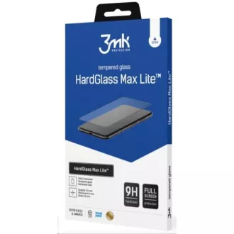 3mk HardGlass Max Lite fekete Apple iPhone 13 mini készülékhez 3mk HardGlass Max Lite fekete Apple iPhone 13 mini készülékhez