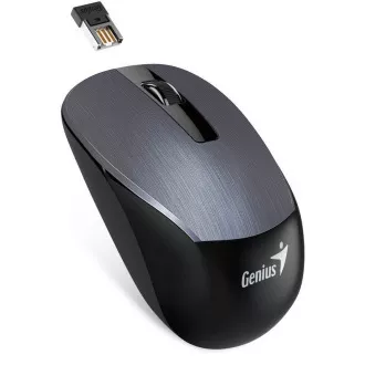 GENIUS egér NX-7015/1600 dpi / Blue-Eye érzékelő / vezeték nélküli / fémes szürke