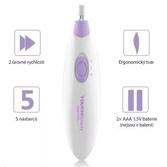 TOUCHBeauty 1039 Manikűr és pedikűr csiszológép 5in1