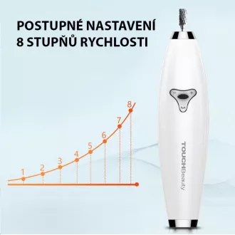 TOUCHBeauty 1733 Manikűr- és pedikűrcsiszoló 6in1
