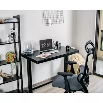 Delso WORKSTATION Elektromosan állítható magasságú asztal fekete