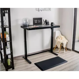 Delso WORKSTATION Elektromosan állítható magasságú asztal fekete