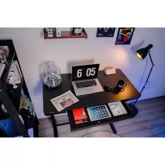 Delso WORKSTATION Elektromosan állítható magasságú asztal fekete