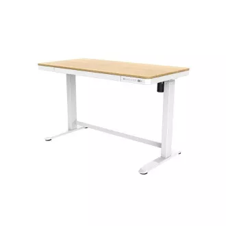 Delso WORKSTATION Elektromosan állítható magasságú asztali tölgy / fehér