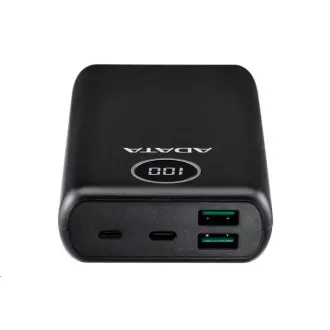 ADATA PowerBank P20000QCD - külső akkumulátor mobiltelefonhoz/táblagéphez 20000mAh, 2, 1A, fekete ADATA PowerBank P20000QCD - külső akkumulátor mobiltelefonhoz/táblagéphez 20000mAh, 2, 1A, fekete