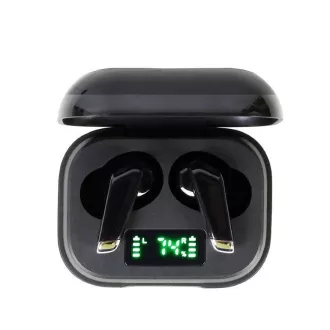 GEMBIRD fejhallgató FitEar-X300B, Bluetooth, TWS, fekete
