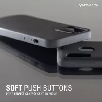 4smarts szilikon borítás CUPERTINO Apple iPhone 13 mini-hez, fekete