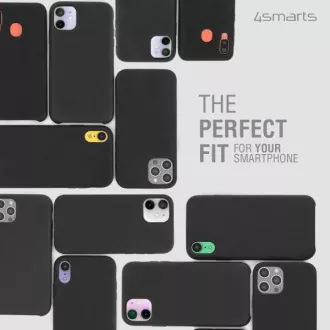 4smarts szilikon borítás CUPERTINO Apple iPhone 13 mini-hez, fekete