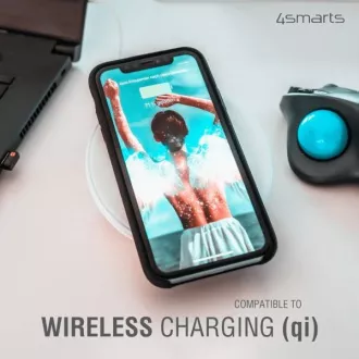 4smarts szilikon borítás CUPERTINO Apple iPhone 13 mini-hez, fekete