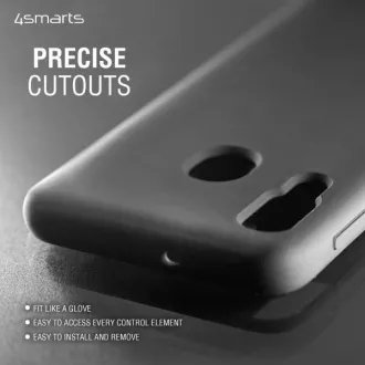 4smarts szilikon borítás CUPERTINO Apple iPhone 13 mini-hez, fekete