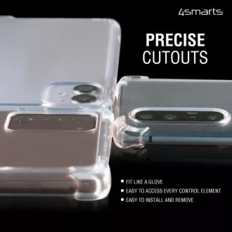 4smarts strapabíró hátlap IBIZA Apple iPhone 13 mini-hez, átlátszó